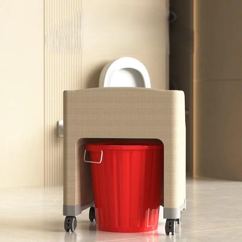 Heavy-Duty Portable Potty Seat Toilet Chair
