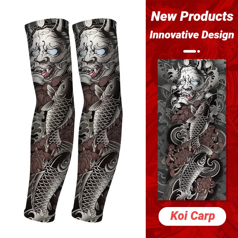 Sun Protection Long Arm Tattoo Sleeves
