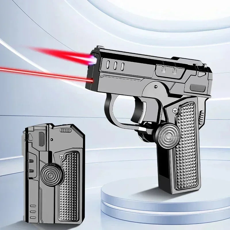 Foldable Dual-Form Gun-Shaped Windproof Lighter