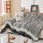 Geometric Lines Sofa Throw Cover Blanket