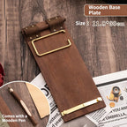 Roll-Note Wooden Clipboard