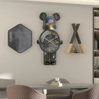 Glowing Star Bear LED Wall Clock