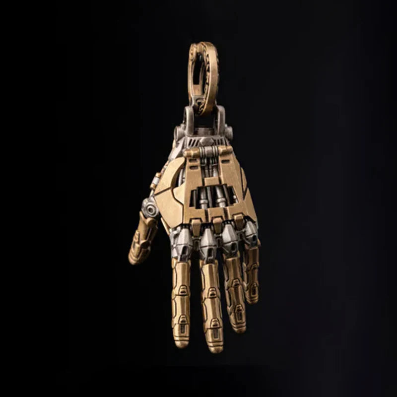 Robotic Mechanical Hand Necklace