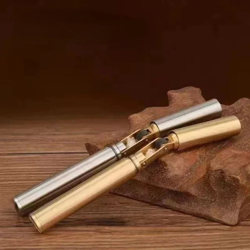 Mini Nunchaku Retro Windproof Kerosene Flame Lighter