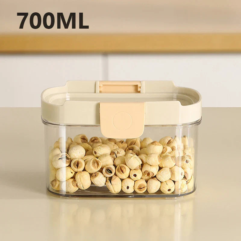 Stackable Transparent Snap-Lock Storage Box