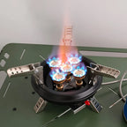 Portable Multi-Burner Quick Ignition Outdoor Gas Cooker