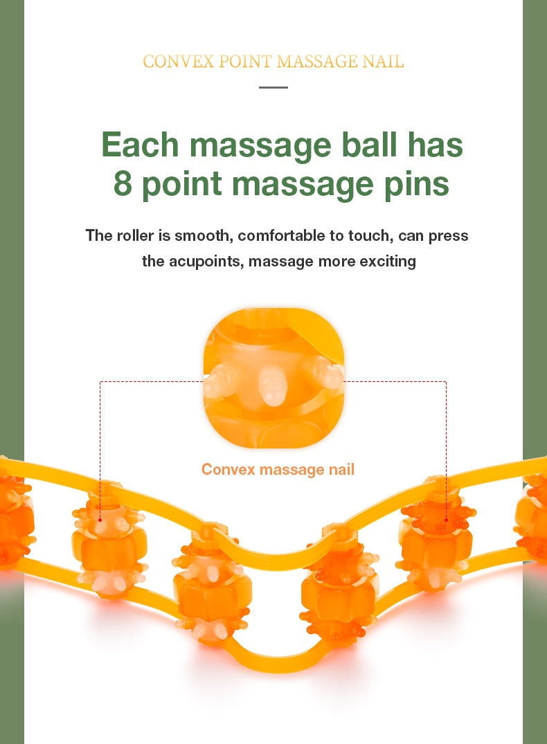 Multifunctional Body Neck Massage Roller