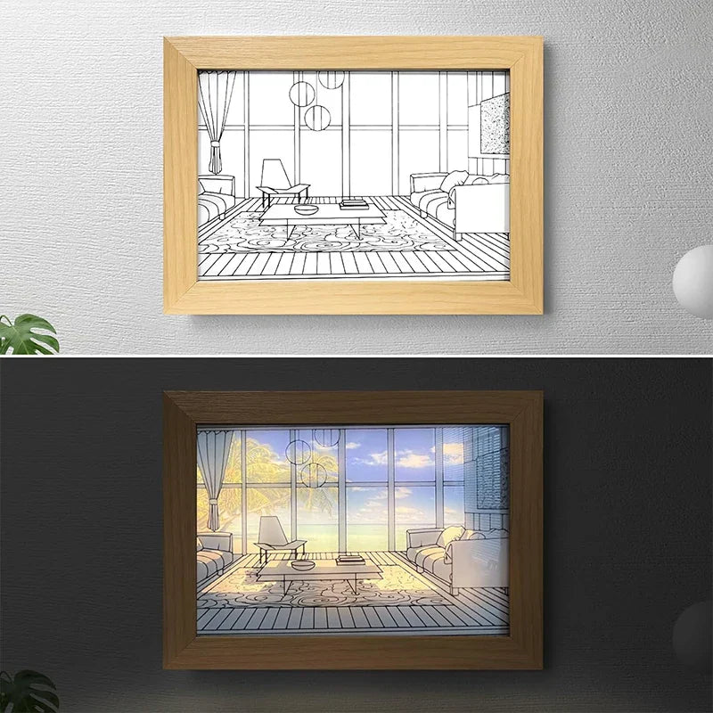 Luminous Decorative Dimmable Artsy Led Light Painting