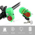 High-Sensitivity LED Night Clip-On Fishing Alarm