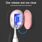 UV Disinfection Rechargeable Portable Toothbrush Sanitizer Box