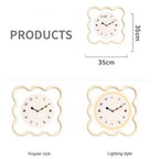 Sleepy Cloud Silent Wall Clock