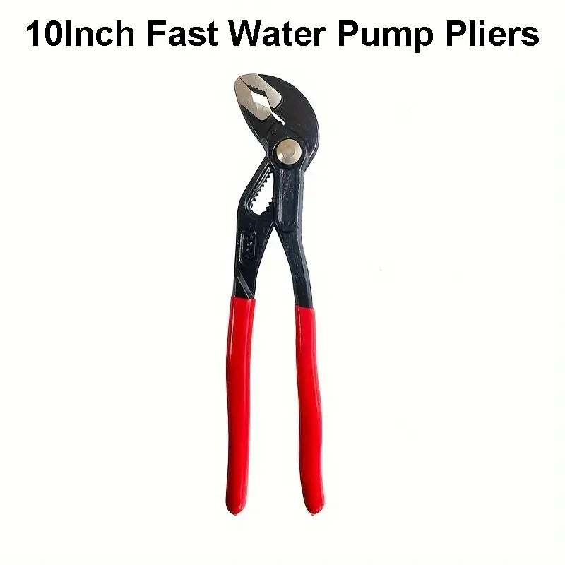 Easy Adjustable V-Jaw Tongue Water Pump Plier