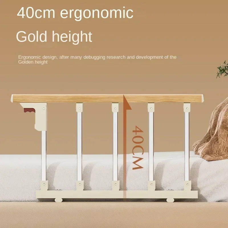 Sleep Guard Elderly Assist Anti-fall Foldable Bed Rail Barrier