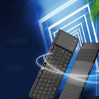 Foldable RGB Wireless Built-in Touchpad Backlit Travel Keyboard