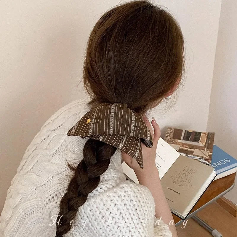 Elegant Ribbon Style Hair Tie