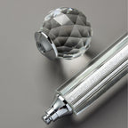 Rotatable Crystal Wine Glass Holder