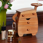 Sassy Wooden Jewelry Mini Storage Box