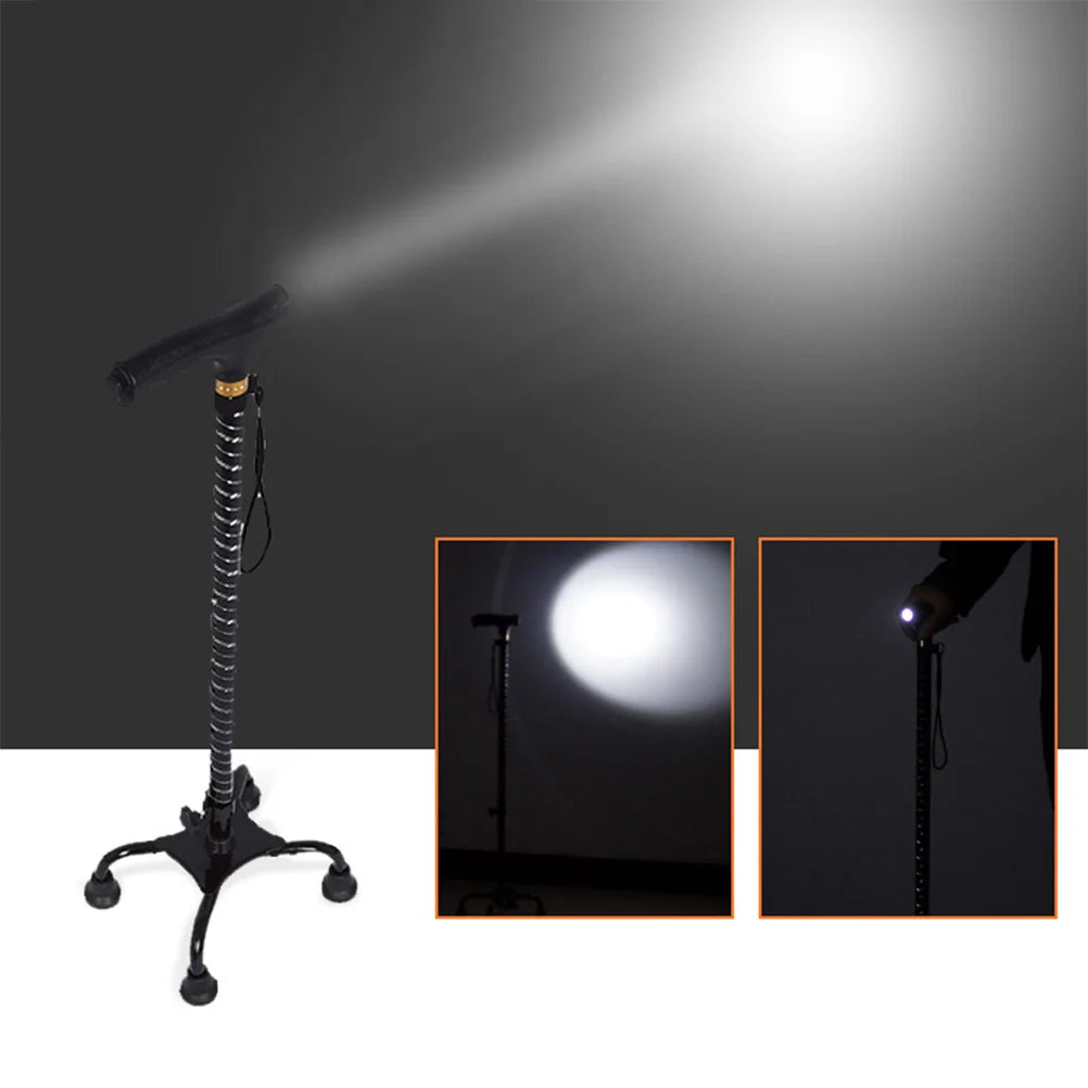 Four-Legged Anti-Slip Walking Stick