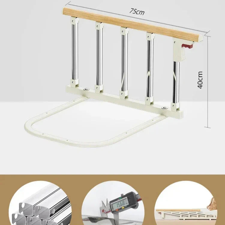 Sleep Guard Elderly Assist Anti-fall Foldable Bed Rail Barrier