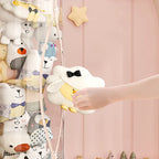 Vertical Transparent Space-Saving Toy Organizer Storage Tower