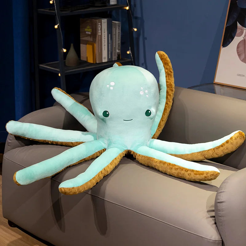 Long Tentacles Happy Octopus Plush Toy
