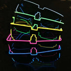 Flashing Luminous 8-Bit Stylish Party Glasses