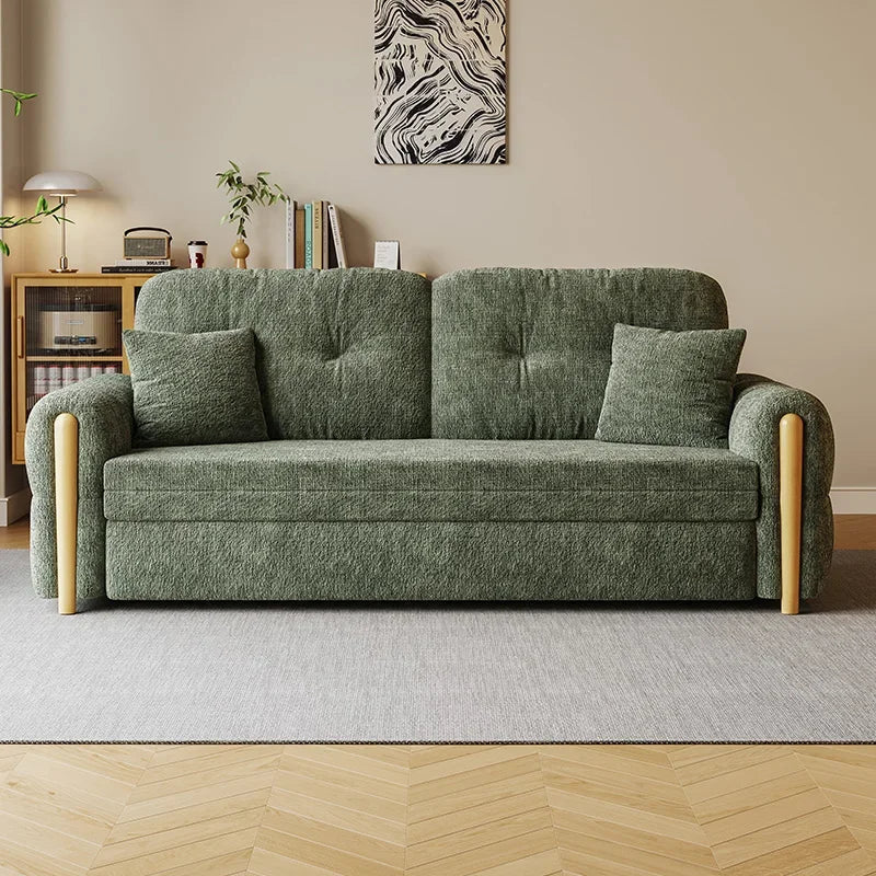 Modular Space-Saving Integrated Table Sofa Bed