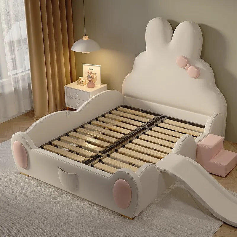 Jumpy Rabbit Cozy Kids Slide Bed