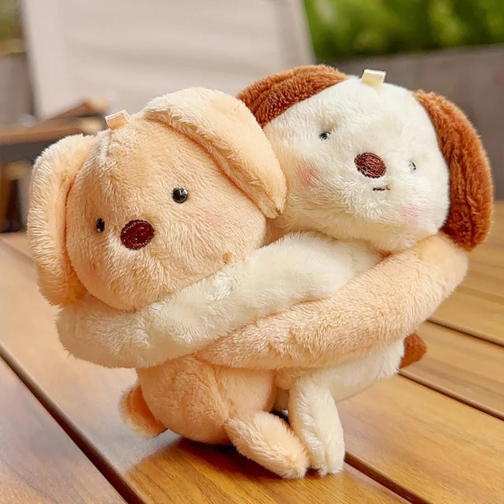 Love Bomb Hugging Animals Keychain Toys