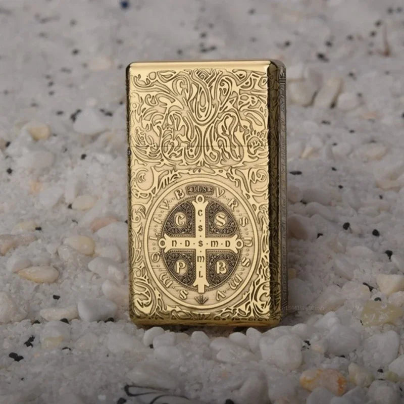 Timeless Heavy-Duty Flip-Open Flame Lighter