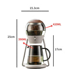 Lazy Brew Spherical Teapot Set