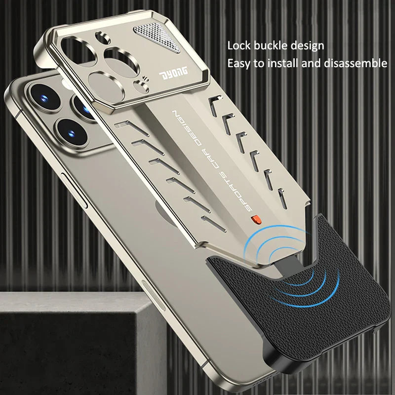 Futuristic Edge Armor iPhone Case