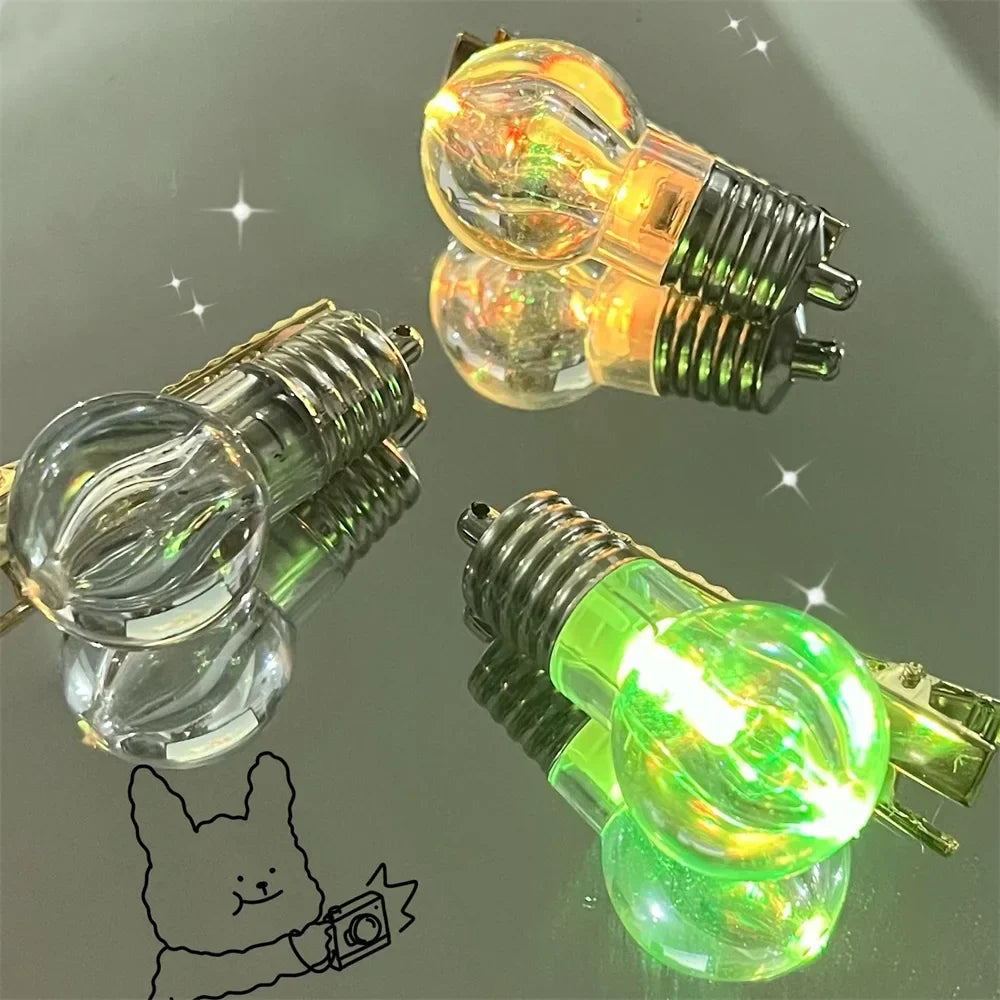 Luminous Bulb Creative Hairpin