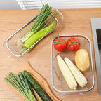 Space-Saving Over-Sink Mesh Strainer Rack