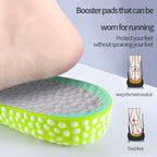 Soft Feet Unisex Breathable Elevated Shoe Insoles