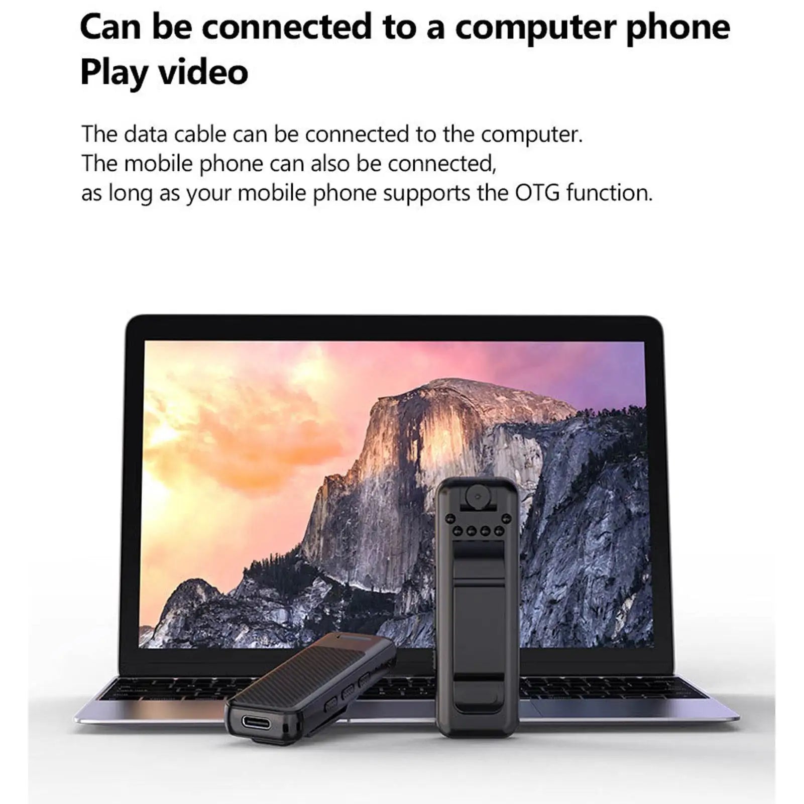 Pocket Spy Mini Clip-On Video Recorder Camera