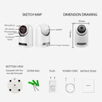 Smart Surveillance Wireless Security Indoor Camera