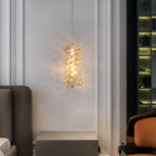 Icefall Crystal American Wall Lamp