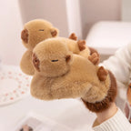 Cute Plush Cartoon Animals Soft Warm Gloves
