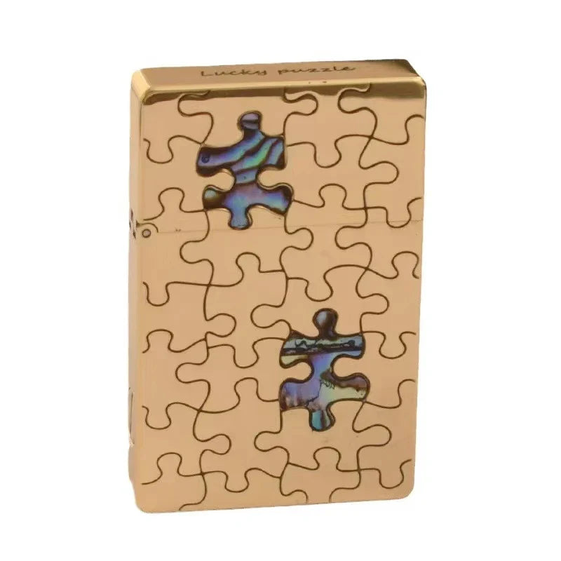 Classic Vintage Brass Windproof Lighter