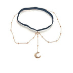 Moon Charm Adjustable Elegant Rhinestone Jewelry