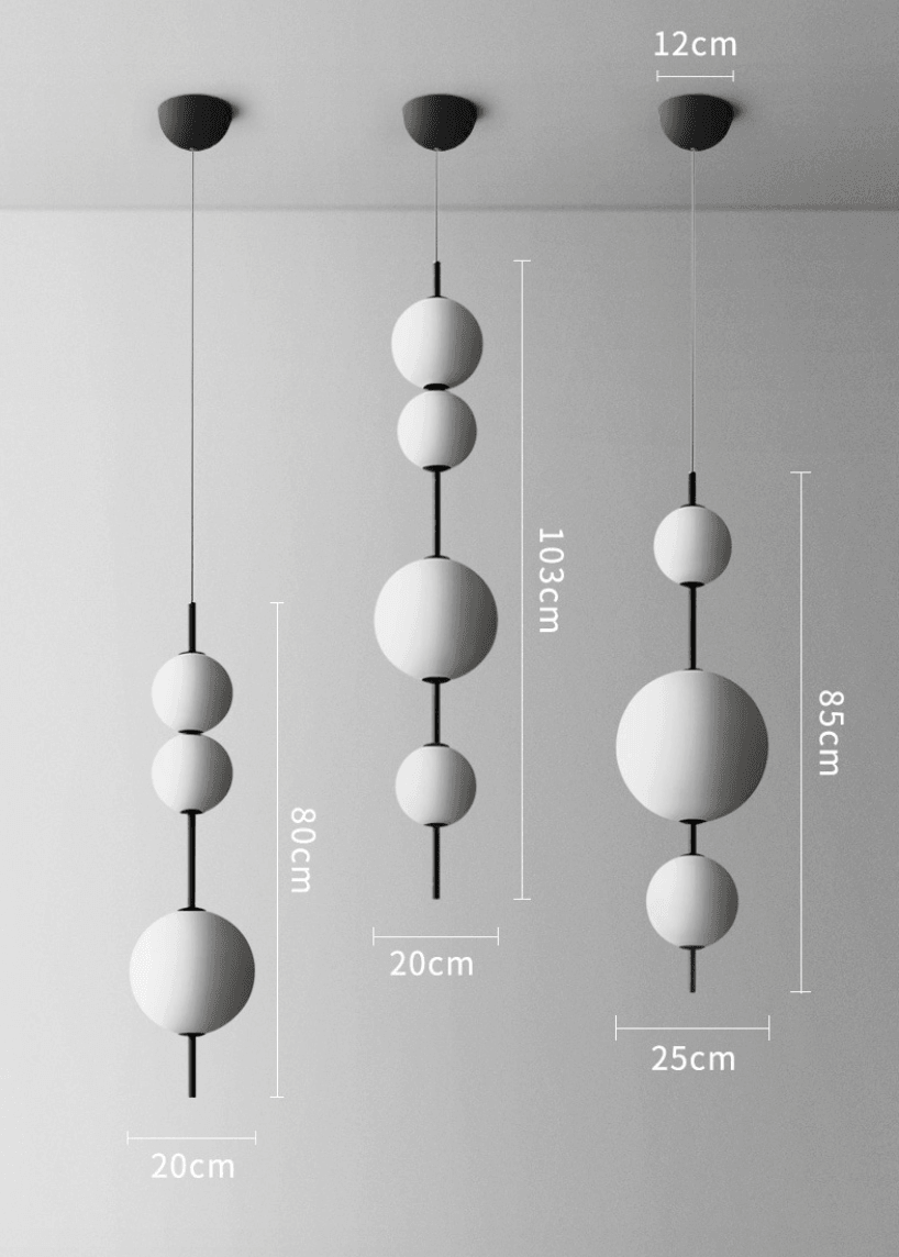 Modern LED Gourd Hanging Pendant Lights
