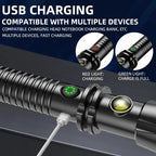 Tactical Self-Defense LED Flashlight Emergency Survival Tool