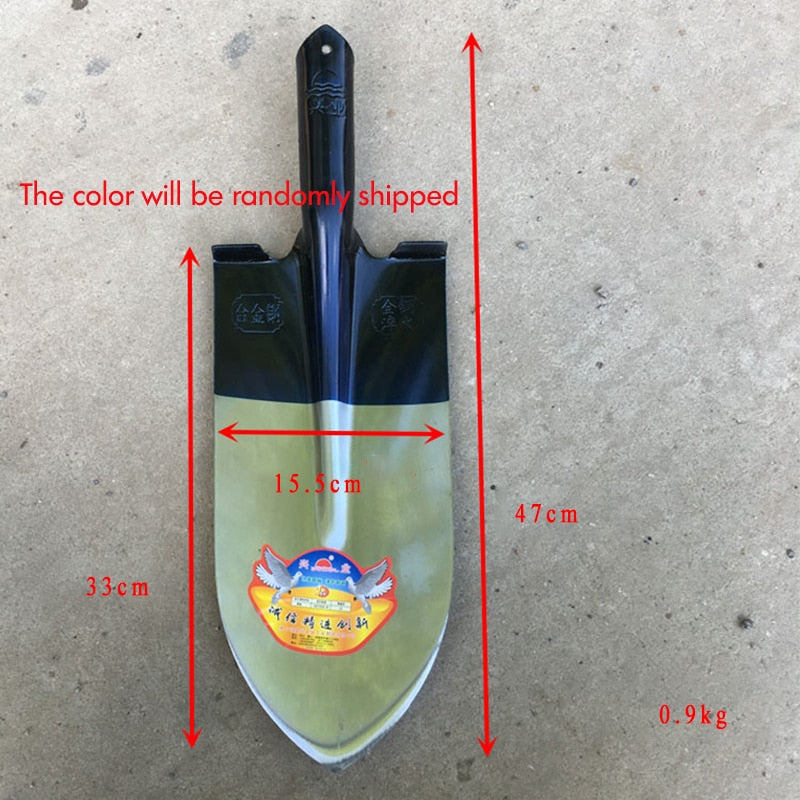 Heavy-Duty Agricultural Multipurpose Manganese Steel Shovel