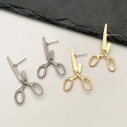 Scissor Design Artisan Earrings
