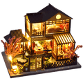 Miniature DIY Japanese Building Toys Kit