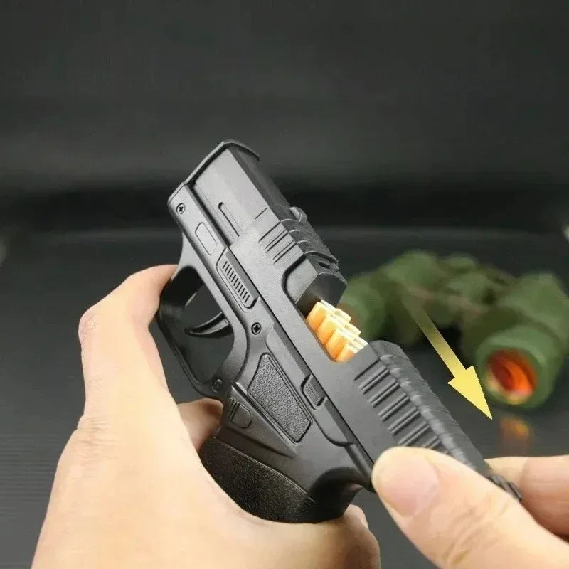 Tactical Gun Shape Jet Flame Hidden Storage Lighter