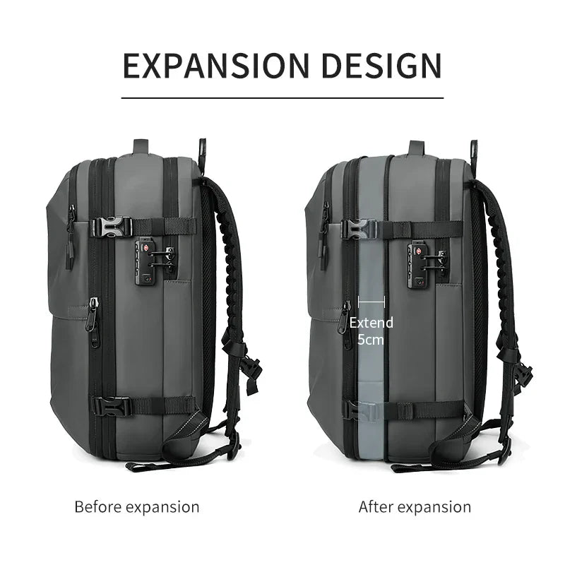 Ninja Trail Stealth Anti-Theft Travel Backpack
