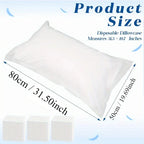 Rest Easy Disposable Travel Pillow Cover