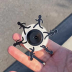 Running Stickman Optical Illusion Fidget Spinner